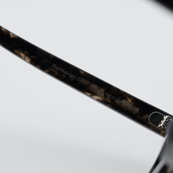 Dior DIORMIDNIGHT S2F 29D2 Sunglasses Colored Havana Square Frame, Smoke Lenses main image 8